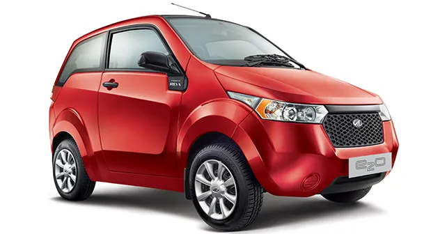 MahindraReva FRONT 3 4