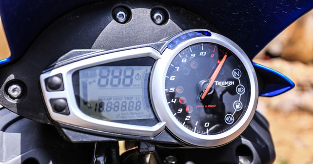 Triumph Speed Triple Speedometer