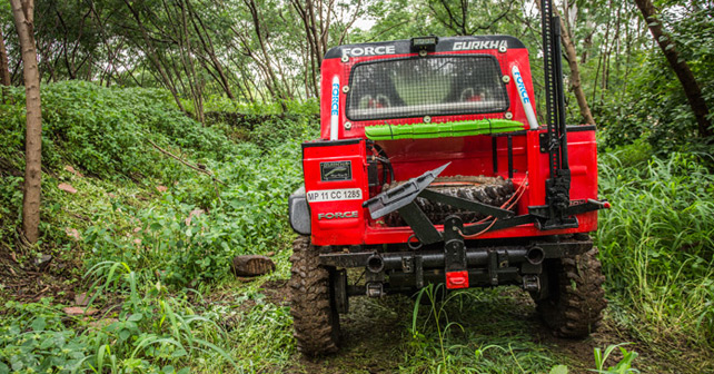 Force Gurkha Rear View