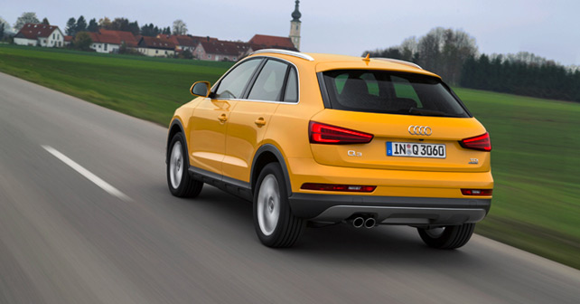 Audi Q3 Rear View