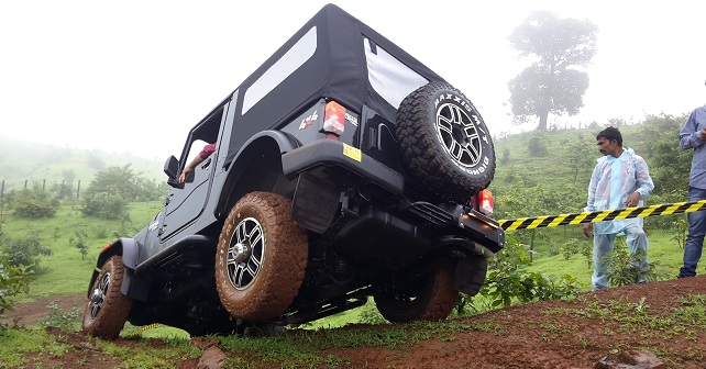 Mahindra Thar Rear View