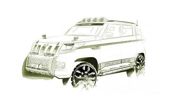 Mahindra TUV3OO Rendering