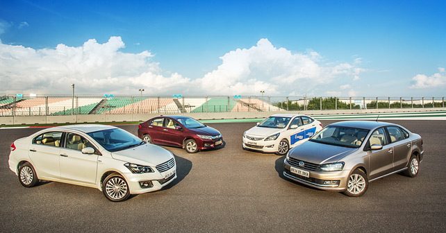 Maruti Suzuki Ciaz vs Honda City vs Hyundai Verna vs Volkswagen Vento