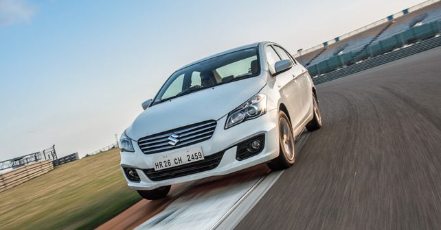 Maruti Suzuki Ciaz front action