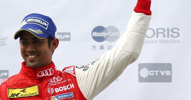 Aditya Patel Wins The Audi R8 LMS Cup In Shangai