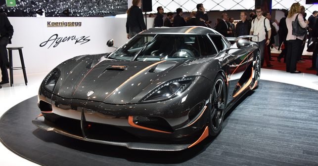 Koenigsegg Agera RS At Geneva