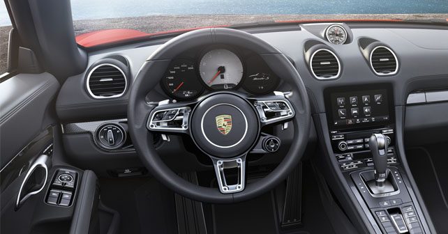Porsche 718 Boxster interior