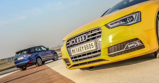 Audi S5 vs Range Rover Sport SVR