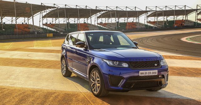 Range Rover Sport SVR Front Three Quarter