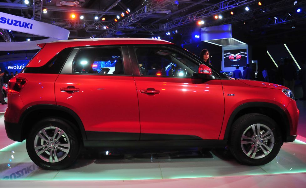Maruti Suzuki Vitara Brezza side profile