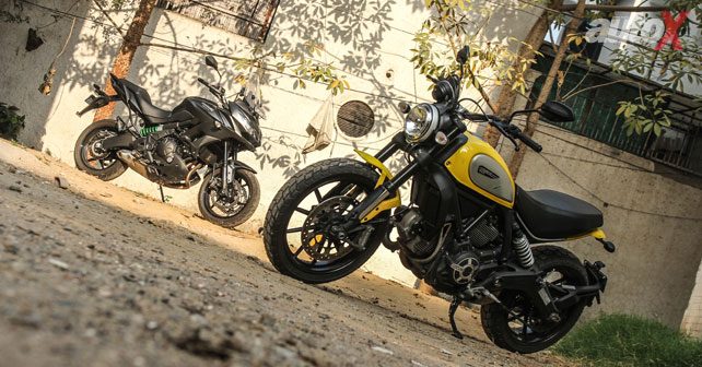 Ducati Scrambler Vs Kawasaki Versys2
