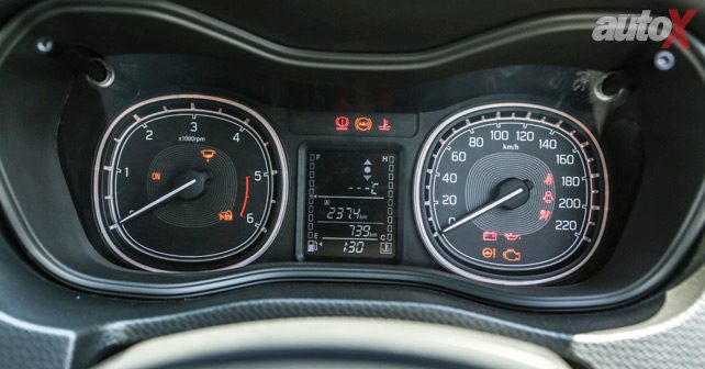 Maruti Suzuki Vitara Brezza Fuel Meter