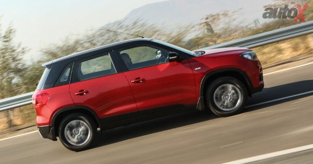 Maruti Suzuki Vitara Brezza Side Profile
