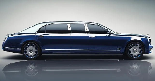 Bentley Mulsanne Grand Limousine by Mulliner side profile
