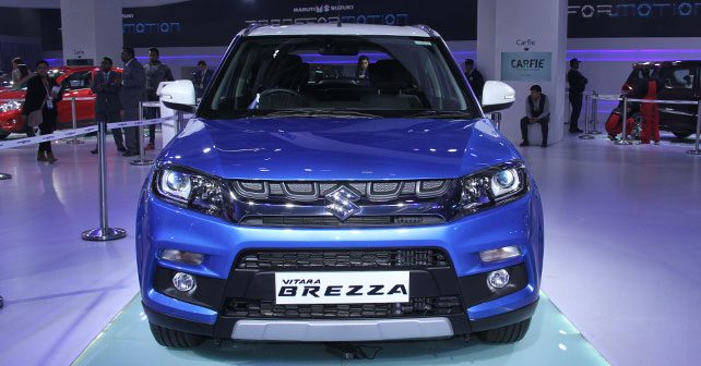 Maruti Suzuki Vitara Brezza Front Centre Maruti Suzuki Vitara Brezza Front Centre