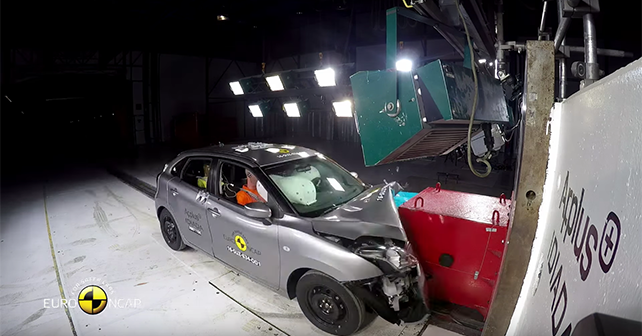 Maruti Suzuki Baleno Crash Test Offset Impact