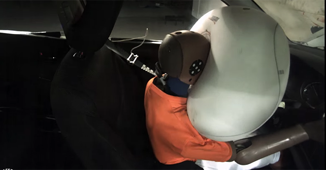 Maruti Suzuki Baleno Crash Test Airbag