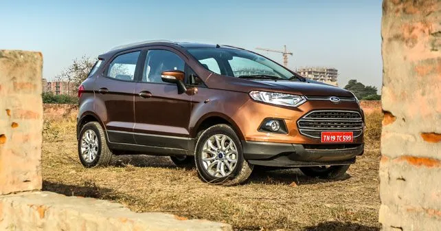 Ford EcoSport steering side profile