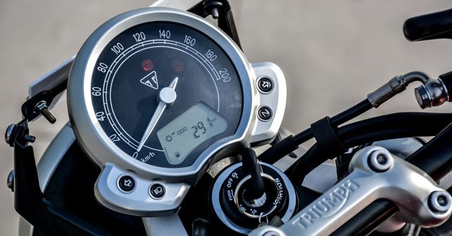 Triumph Street Twin Speedmeter