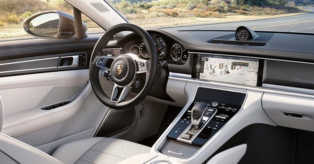 Porsche Panamera interior