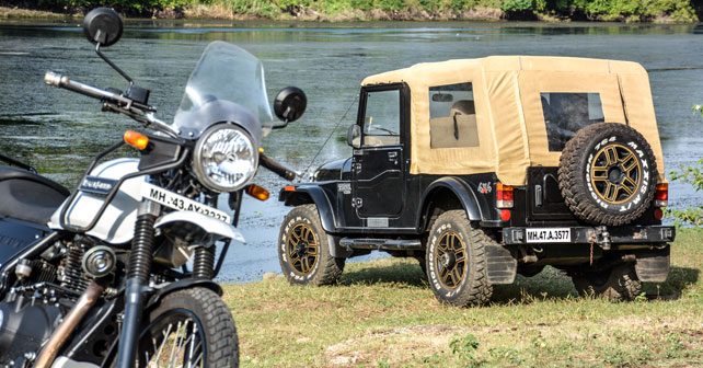 mahindra thar vs re himalayan pic16