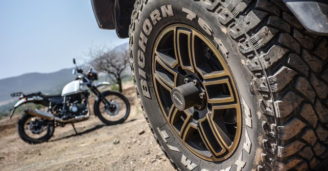 mahindra thar wheel