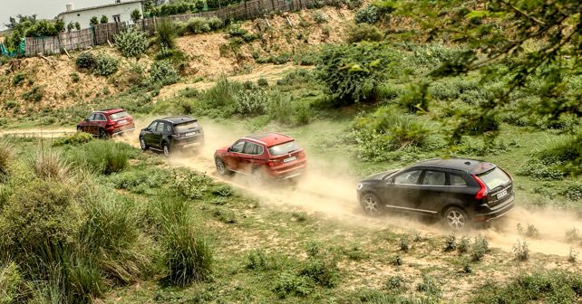 mercedes benz glc vs land rover discovery sport vs volvo xc60 vs bmw x3 off road