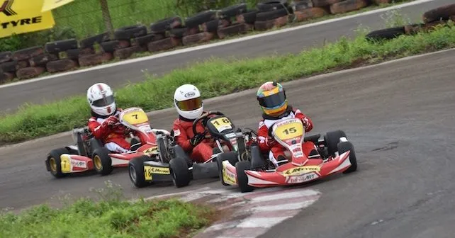 Racers Involved In Nail Biting Action In Round 4 Of The 13th JK Tyre FMSCI National Rotax Karting Championship