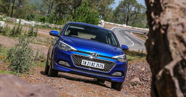 hyundai elite i20 Front Three Quarter