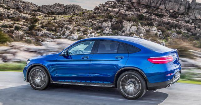 2016 Mercedes-Benz GLC 300 Coupe Side Profile