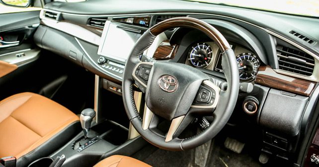 toyota innova crysta interior
