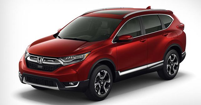 2017 Honda CR V Front three quarter