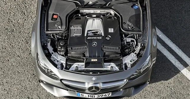 Mercedes AMG E63 S Engine