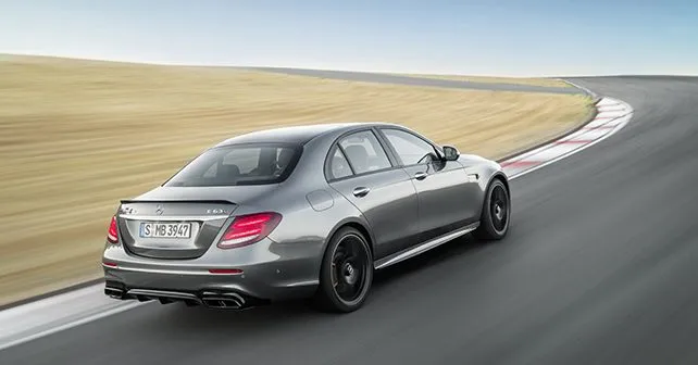 Mercedes AMG E63 S Rear