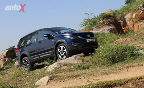 Tata Hexa Front Three Quarter Static