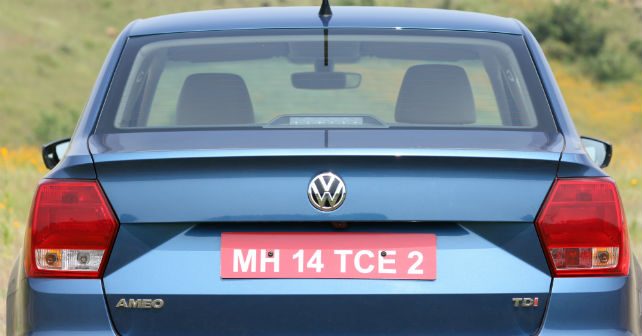 Volkswagen Ameo Diesel Rear View