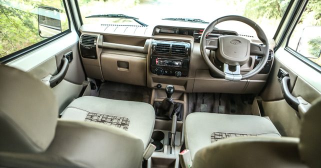 Mahindra Bolero Power Plus Interior
