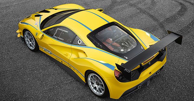 Ferrari 488 Challenge rear