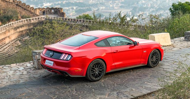 Ford Mustang rear three quarter