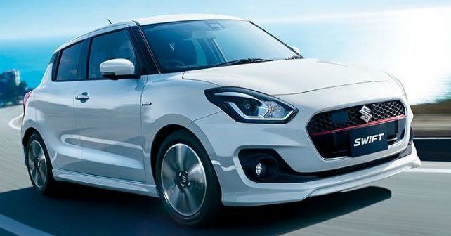 new 2017 suzuki swift front three quarters m