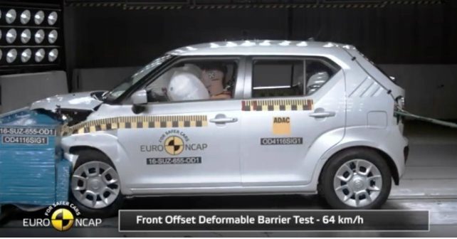 Suzuki Ignis Europ Ncap Test M