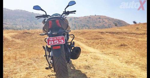bajaj dominar 400 image rear