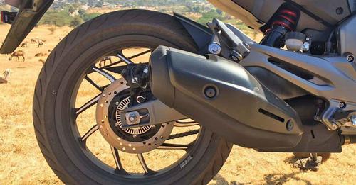 bajaj dominar 400 image rear wheel