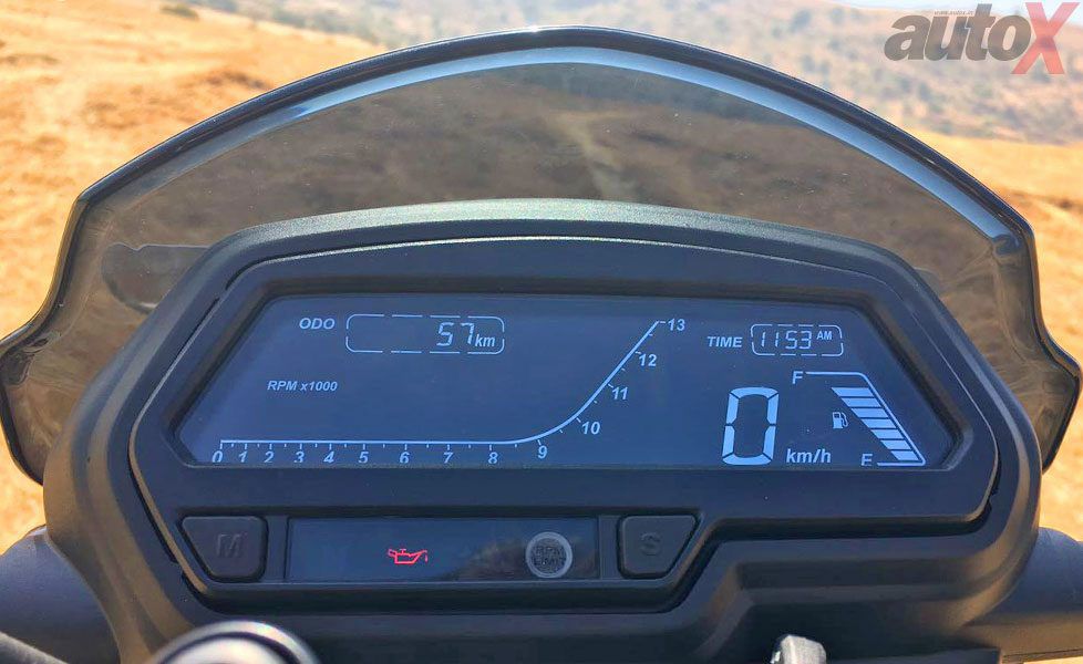 bajaj dominar 400 image speedometer