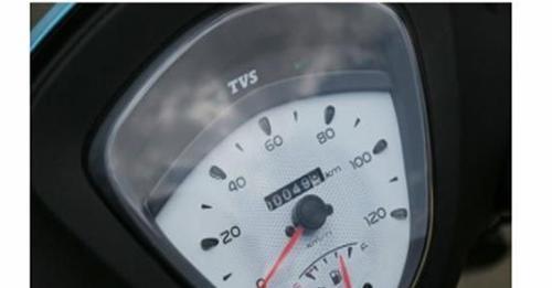 TVS Scooty Zest 110  speedometer