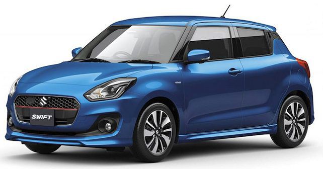 2017 suzuki swift front three quarter