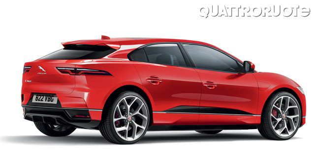 4R Jaguar I Pace posteriore