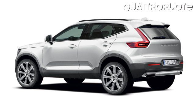 4R Volvo suv compatta posteriore