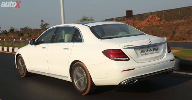 New 2017 Mercedes-Benz E-Class Rear Three Quarter Dynamic