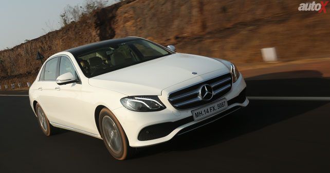 Mercedes-Benz E-Class Front Three Quarter